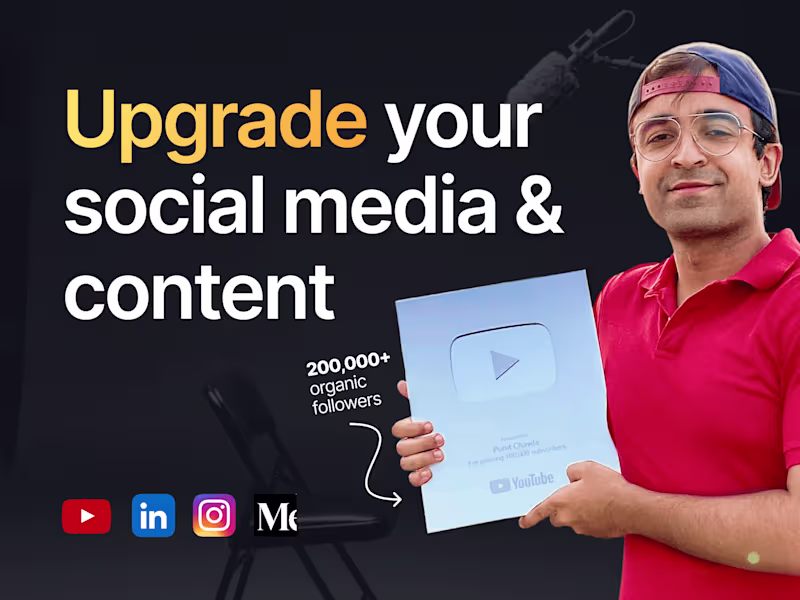 Cover image for Social Media & Content Consultancy – 1-on-1 Advise Sessions