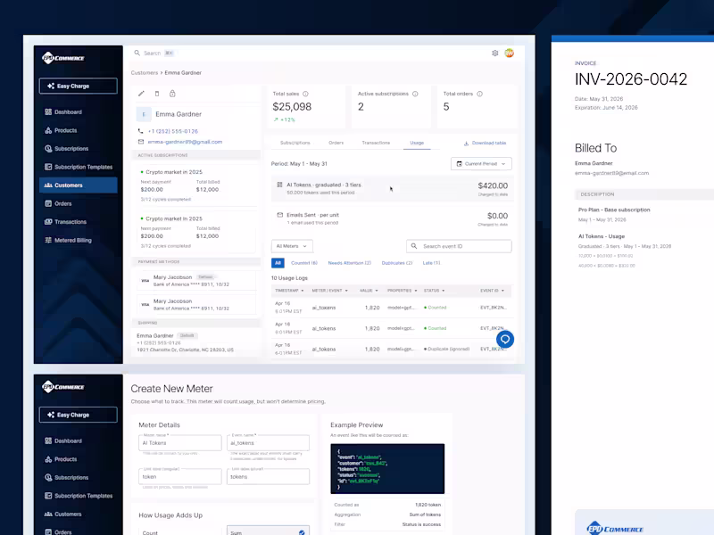 Cover image for Easy Pay - UX/UI B2B