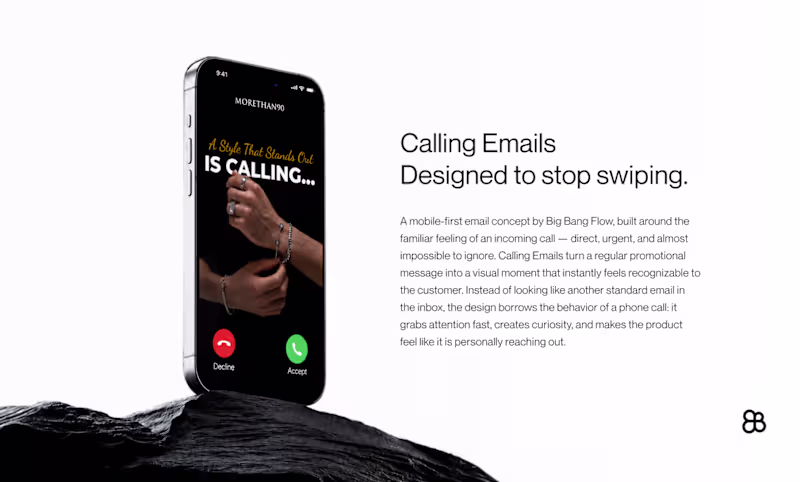 Cover image for Calling inbox email marketing campaign idea