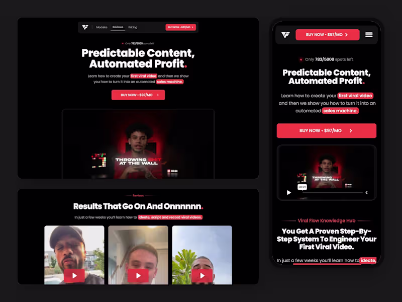 Cover image for Launch Kit: Sales Page, 12 Ad Creatives and 3 Short Videos
