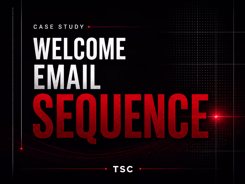 Cover image for High-Ticket Coaching Welcome Email Sequence — Case Study
