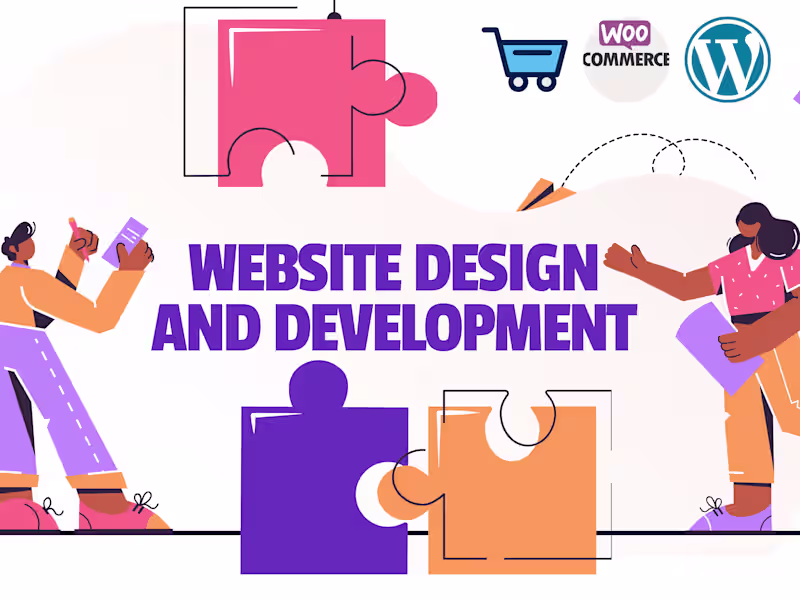 Cover image for WordPress, WooCommerce - Web Development