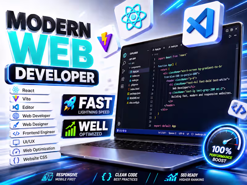 Cover image for Best Performance Well Optimized Fast Web Development