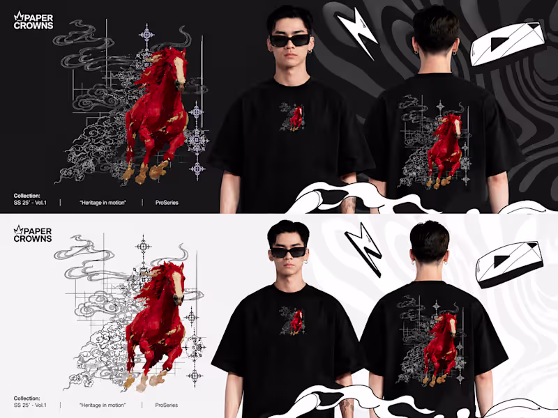 Cover image for Custom Apparel Graphics for Clothing Brand