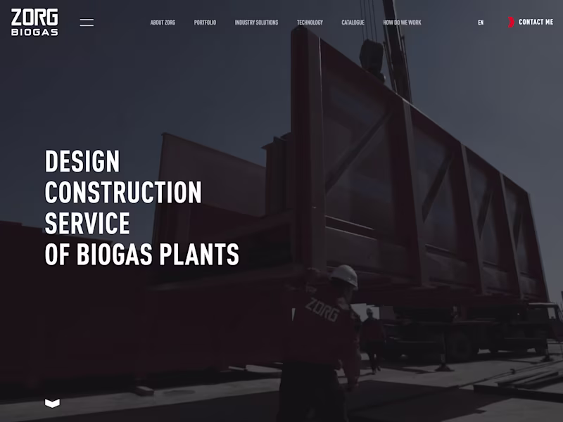 Cover image for Zorg Biogas GmbH | An engineering company