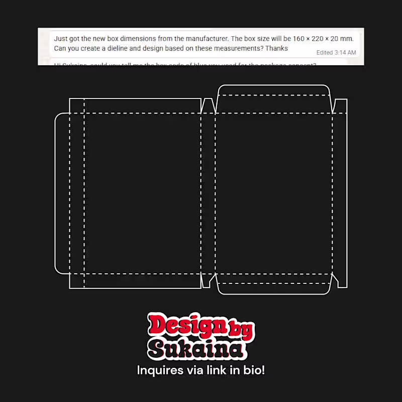 Cover image for No dieline.
No template.
Just measurements.
And honestly,