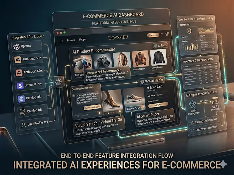 Cover image for AI Feature Integration for E-Commerce