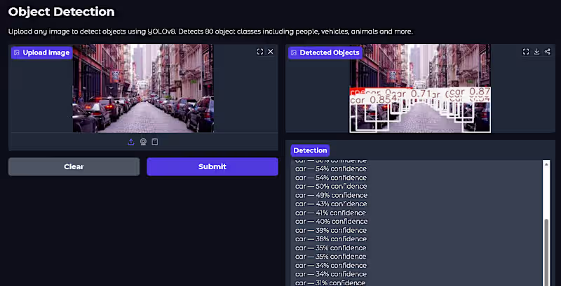 Cover image for Built a real-time object detection