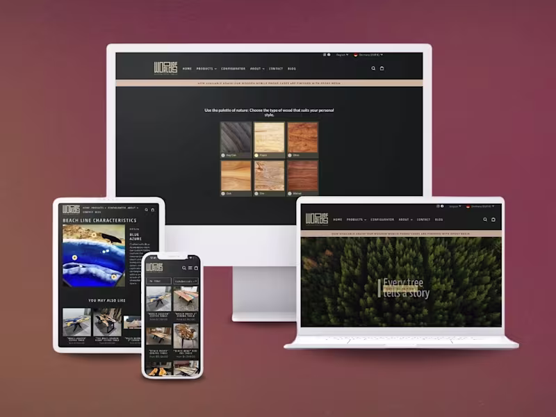 Cover image for Shopify Design with a multi lingual E-Commerce Store