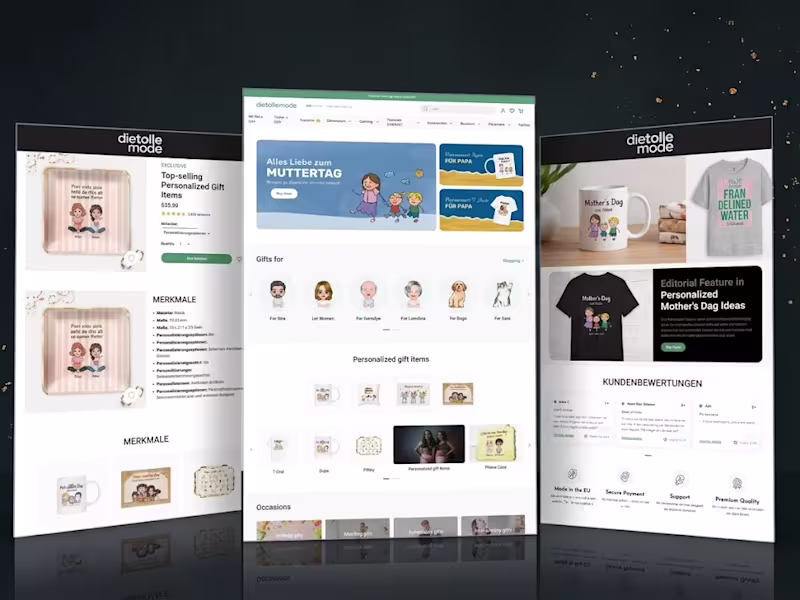 Cover image for Shopify Website Redesign & CRO