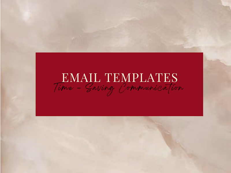 Cover image for Virtual Assistant for Personalized Email Templates