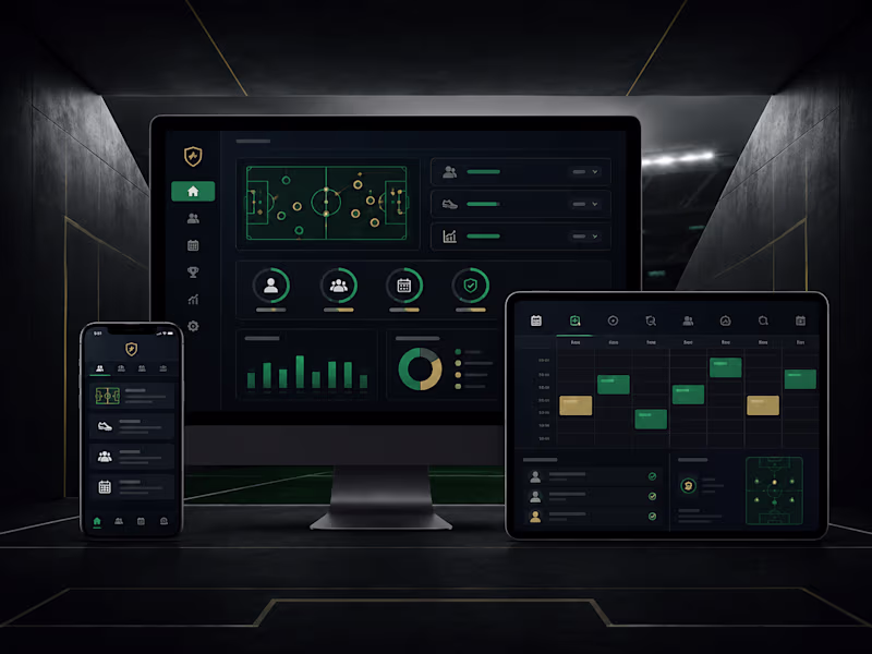 Cover image for Football Academy Management Platform — Concept Project