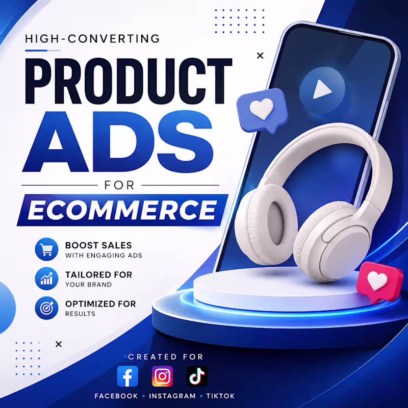 Cover image for High-quality video ads for e-commerce, DTC brands