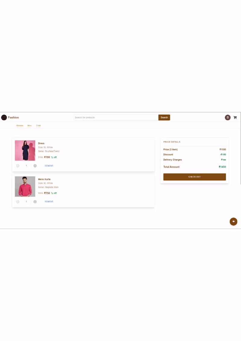 Cover image for Engineered a comprehensive multi-tier e-commerce