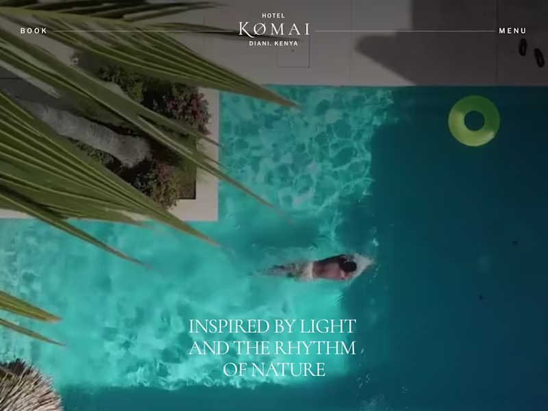 Cover image for Hotel Komai: Brand + Web Design
