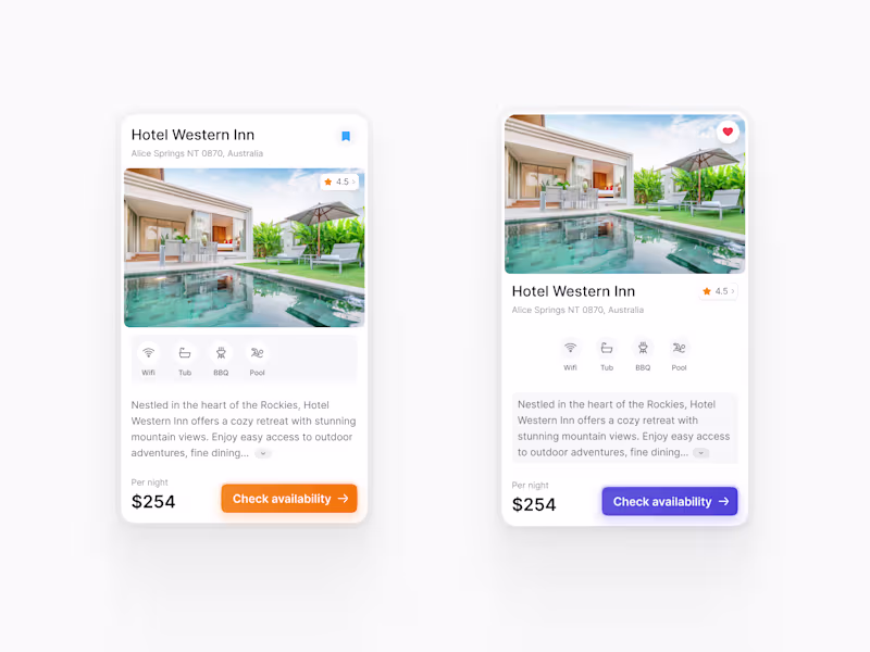 Cover image for UI Cards Design