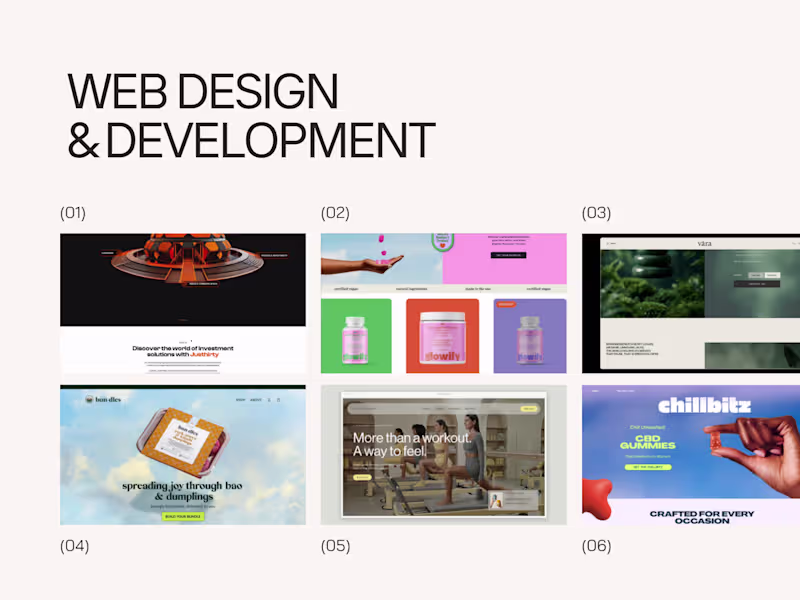 Cover image for Web Design & Development
