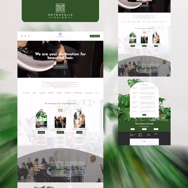 Cover image for Designed and developed a clean,