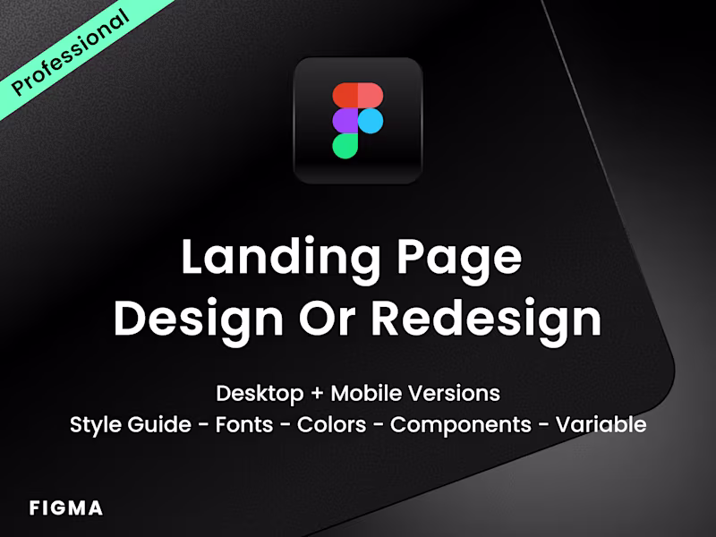 Cover image for Landing Page Design
