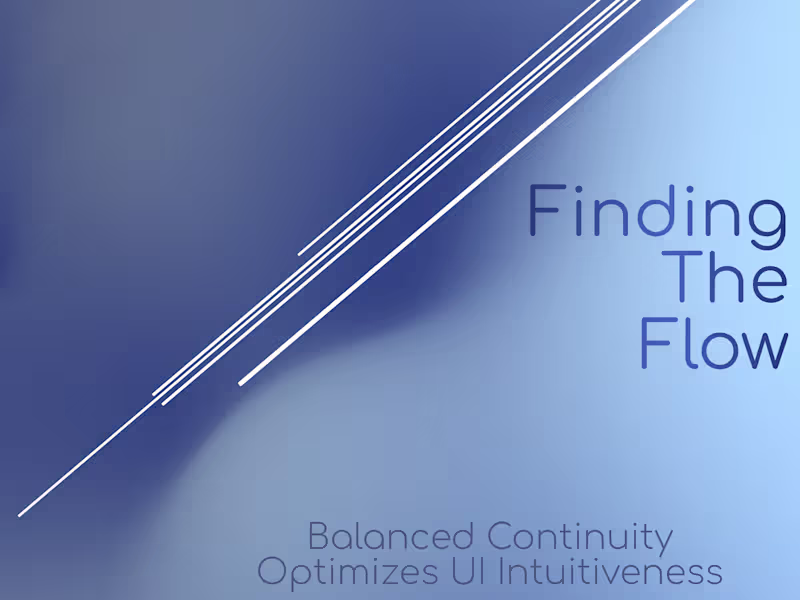 Cover image for Optimizing GUI Design Through Continuity: A Gestalt Study