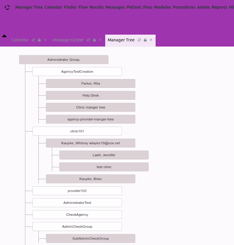 Cover image for OpenEMR Manager Tree Module