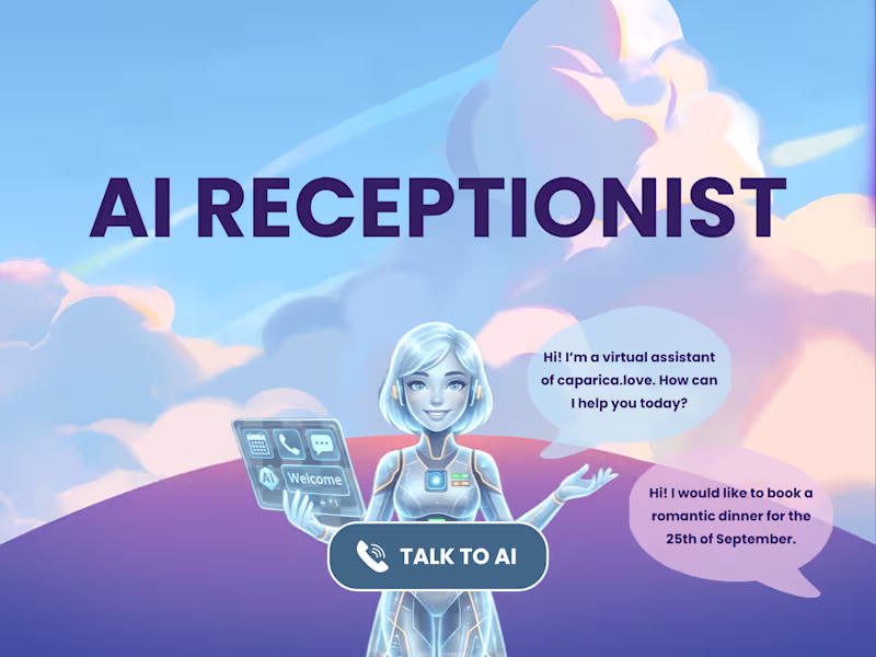 Cover image for Voice AI Receptionist Development