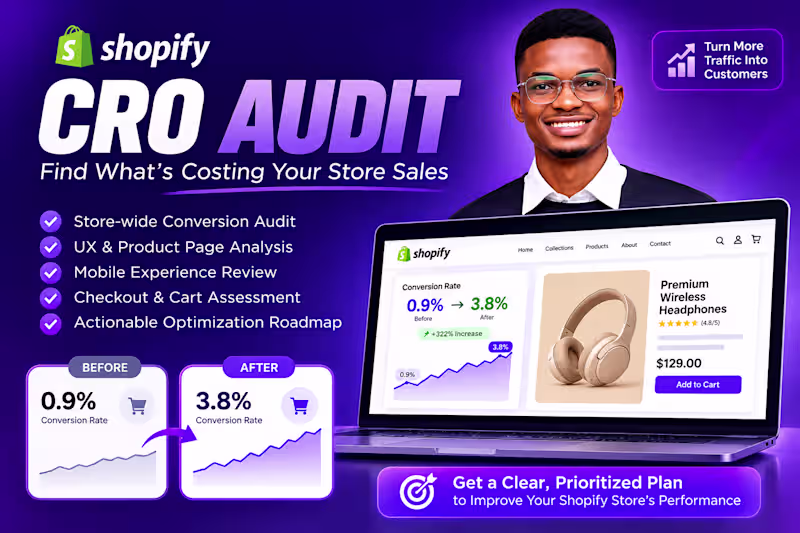 Cover image for Shopify CRO Audit