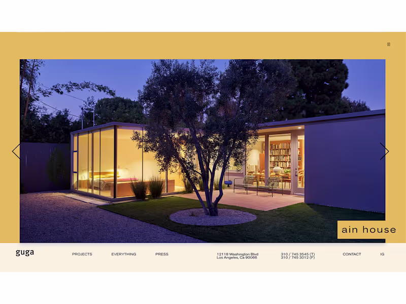 Cover image for Architecture Firm Website