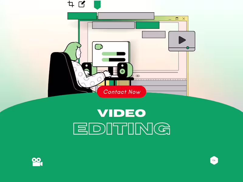 Cover image for "Crafting Cinematic Stories:Professional Video Editing Services"
