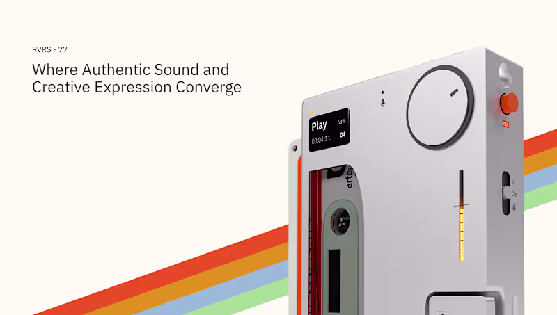 Cover image for RVRS - 77 / Product design & UI design