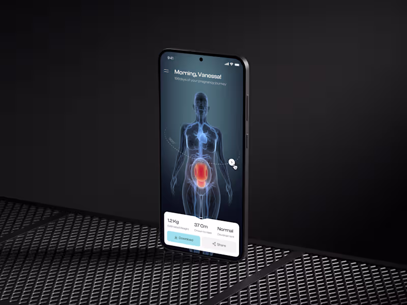 Cover image for Seto - Pregnancy Progress Mobile App