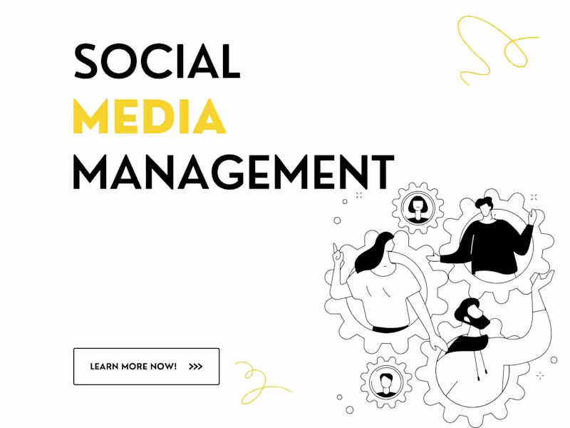 Cover image for Social Media Management    