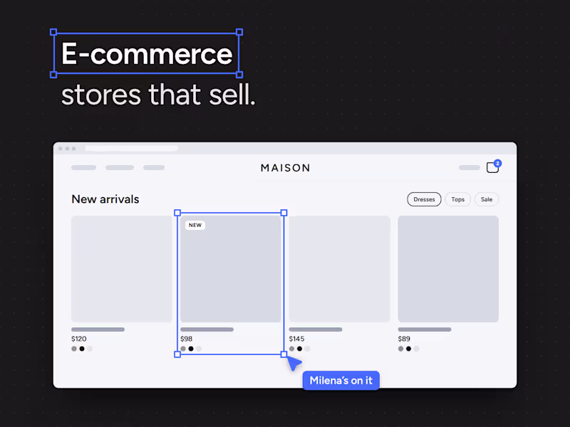 Cover image for E-commerce Store Design & Build | For Growing Brands