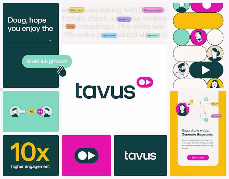 Cover image for Tavus - Brand Identity