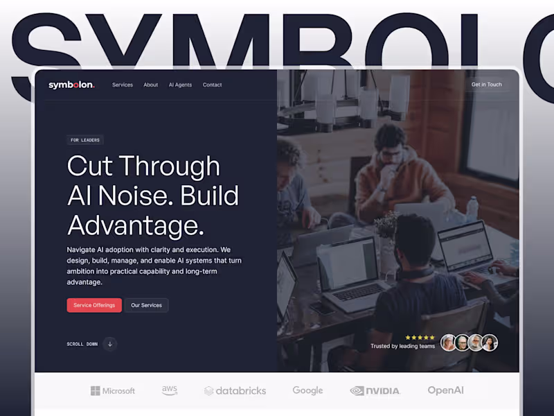 Cover image for Symbolon AI: AI Consulting Without the Hype