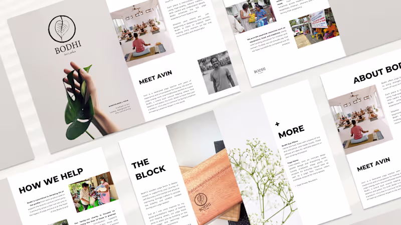 Cover image for Visual Asset Production for Bodhi Yoga Sri Lanka