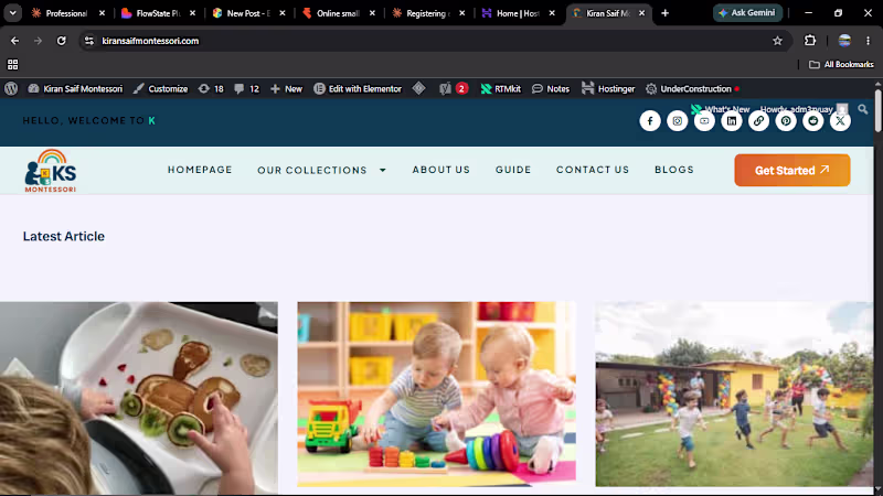 Cover image for Custom Elementor Blog Design & SEO Strategy