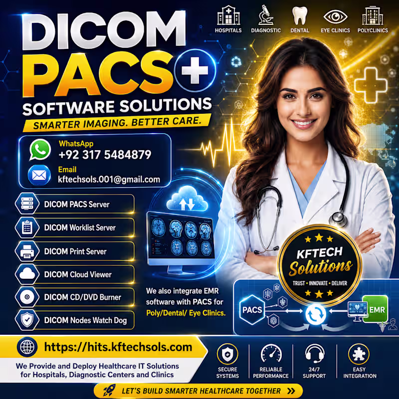 Cover image for PACS Server Deployment Hospital and Diagnostic Imaging Centers