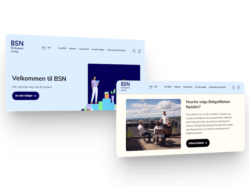 Cover image for Student Housing Foundation Site website