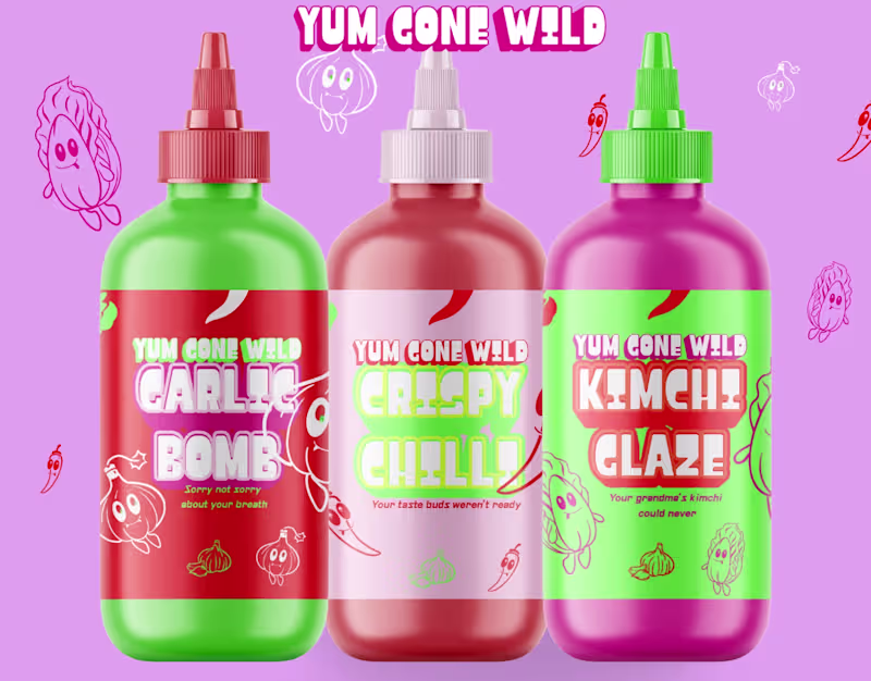 Cover image for Yumgonewild- Branding and packing design