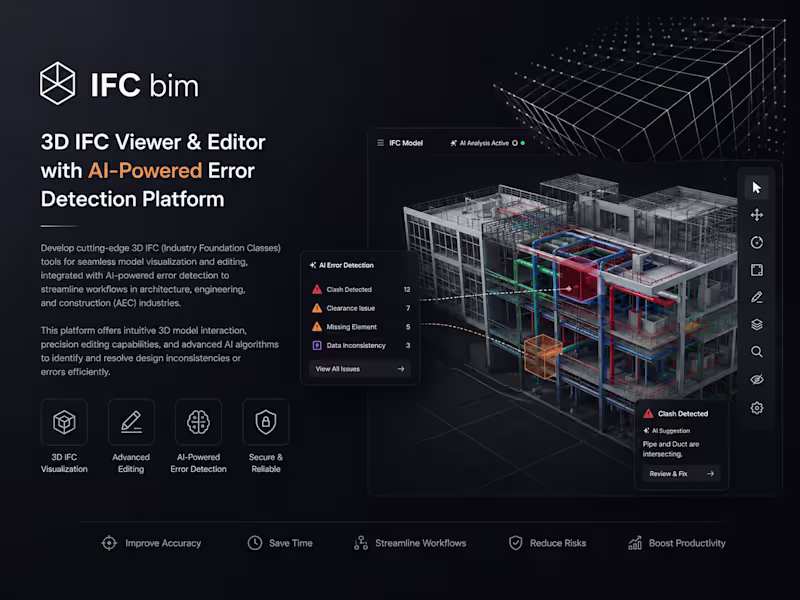 Cover image for 3D IFC Viewer & Editor