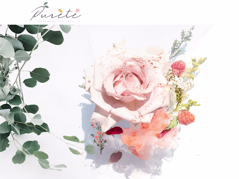 Cover image for Purete Creations Floral Shop