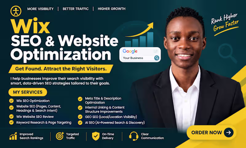 Cover image for Wix SEO Optimization & On-Page SEO