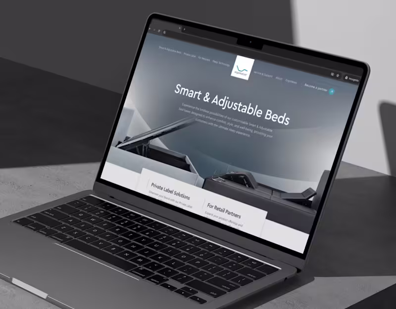 Cover image for Webflow Website Migration and Redesign for Ergomotion