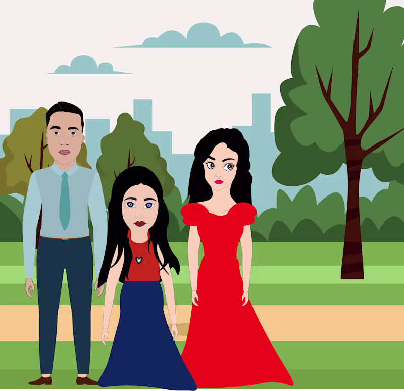 Cover image for Vector Cartoon Characters
