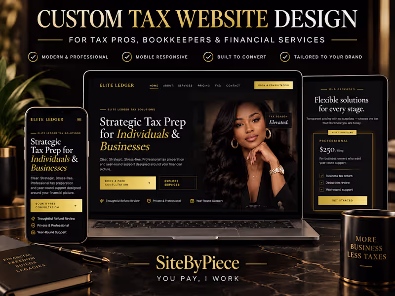 Cover image for Custom Small Business Website Design