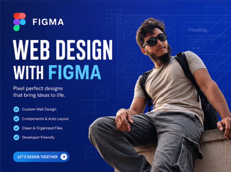 Cover image for Figma UI/UX Design for Web & Digital Products
