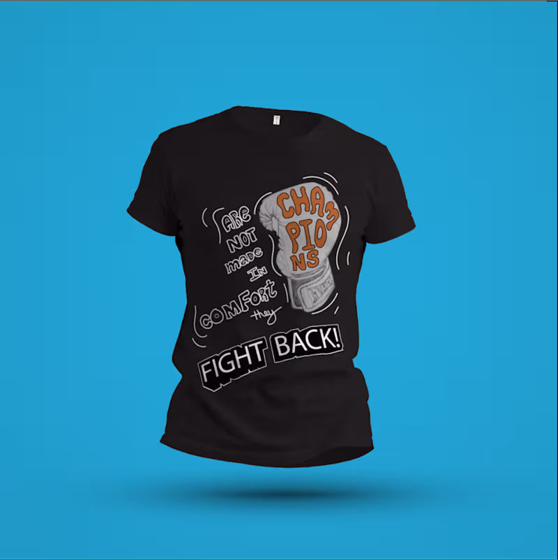 Cover image for Mike Tyson Concept Tee- 'Fight