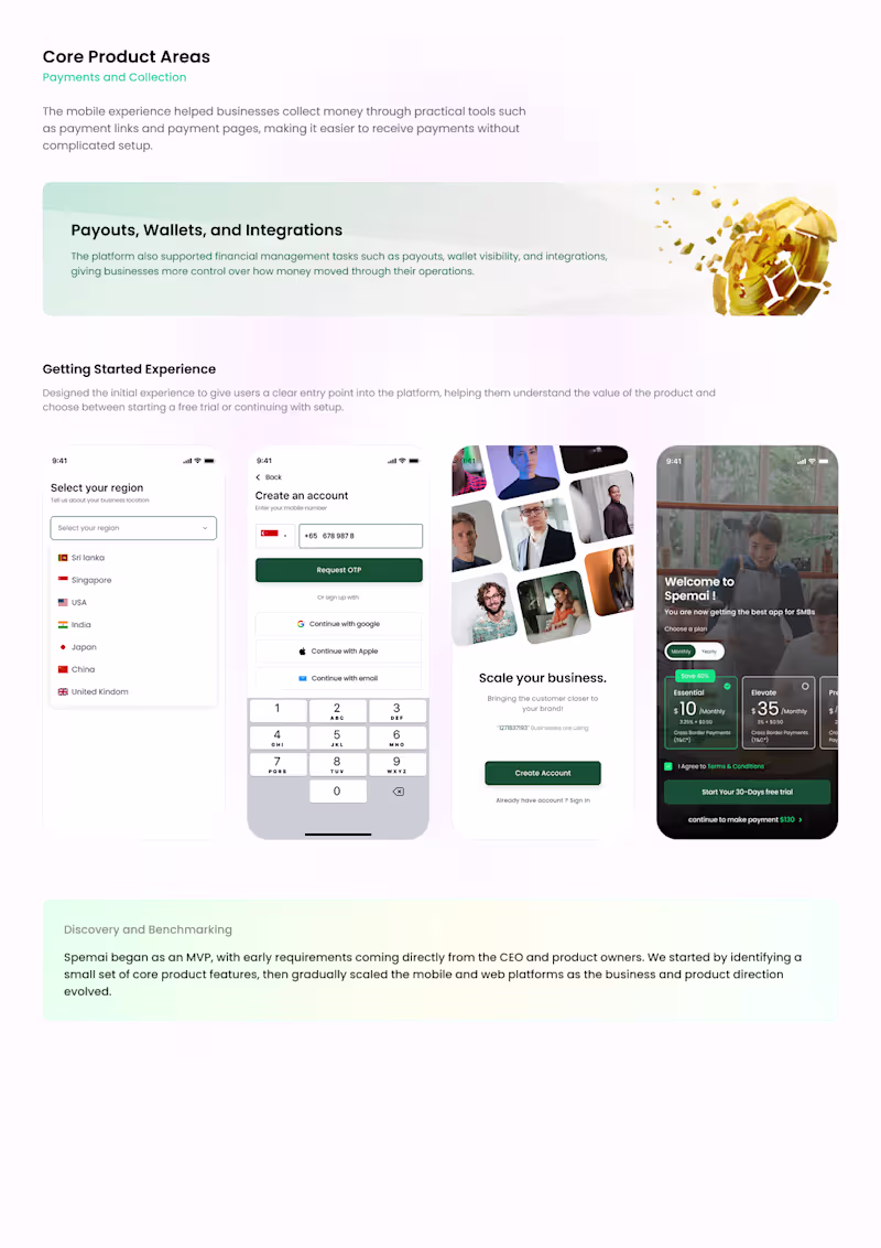 Cover image for Spemai | A fintech product