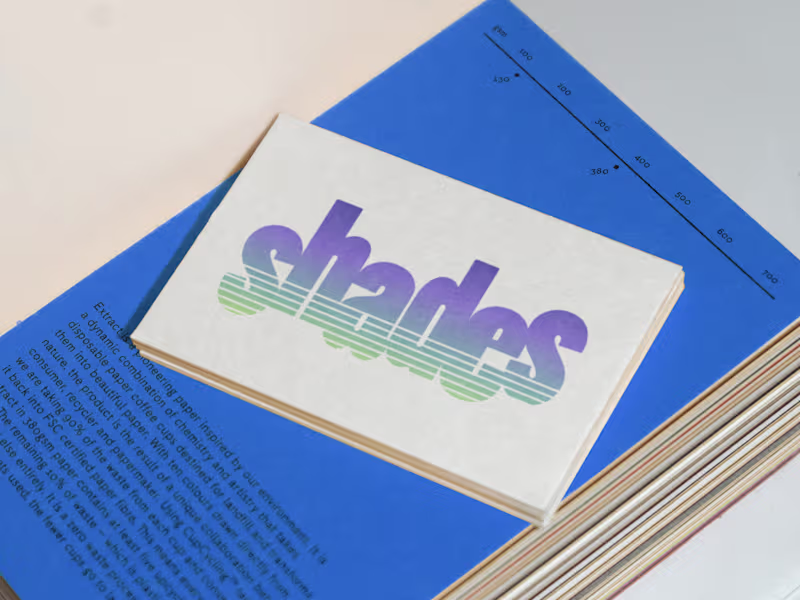 Cover image for Logo Design for shades